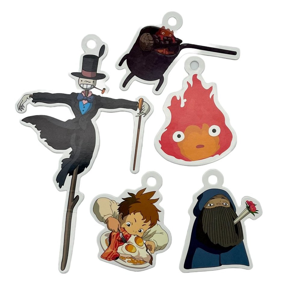 Loewe Howl's Moving Castle Ghibli Character Tags Calcifer Markl Turnip Head